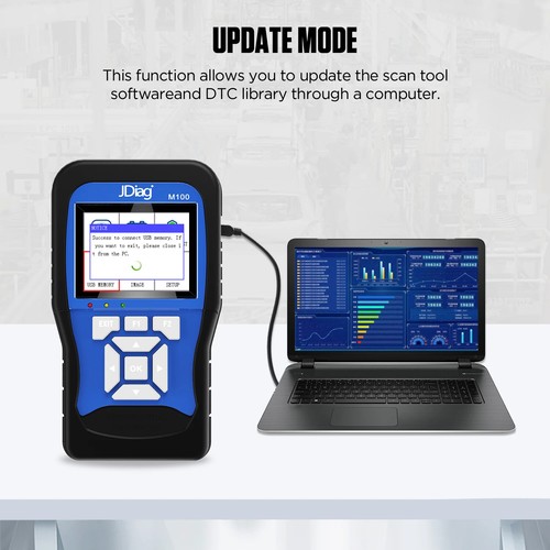 M100 Motorcycle OBD2 Scanner Diagnostic Tool Motorbike Moto Scan Code Reader - Picture 12 of 13