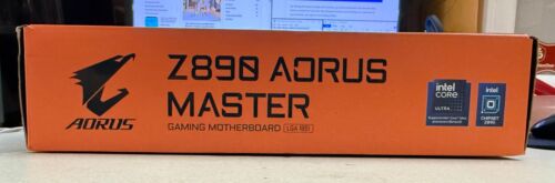 Brand New Aorus Z890 Master Mother Board / LGA 1851 / PCle 5 / DDR5 Support - Picture 3 of 4