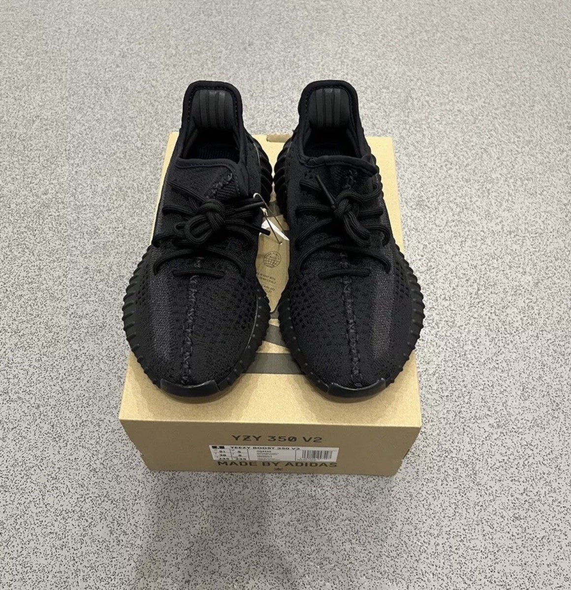 Adidas Yeezy 350 Boost V2 Onyx | Uk 5 US 5.5 | Brand New