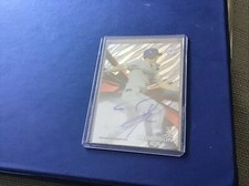 2015 Topps High Tek Joc Pederson AUTO #HT-JPN Rookie Card-GIANTS Dodgers RC