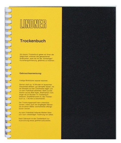 KOBRA-Trockenbuch-T2-A4-Luxus-Spiraleinband-10-Löschblätter+ZWL-Für-Briefmarken - Picture 4 of 7