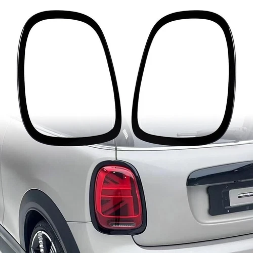 Gloss Black Rear Taillight Ring Replace Trim For Mini Cooper F55 F56 F57 2014-21 - Picture 1 of 9