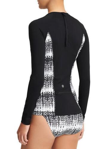 Athleta Kamala Sunstone Rashguard, Neu mit Etikett, Small, schwarz, UPF 50 - Bild 2 von 3