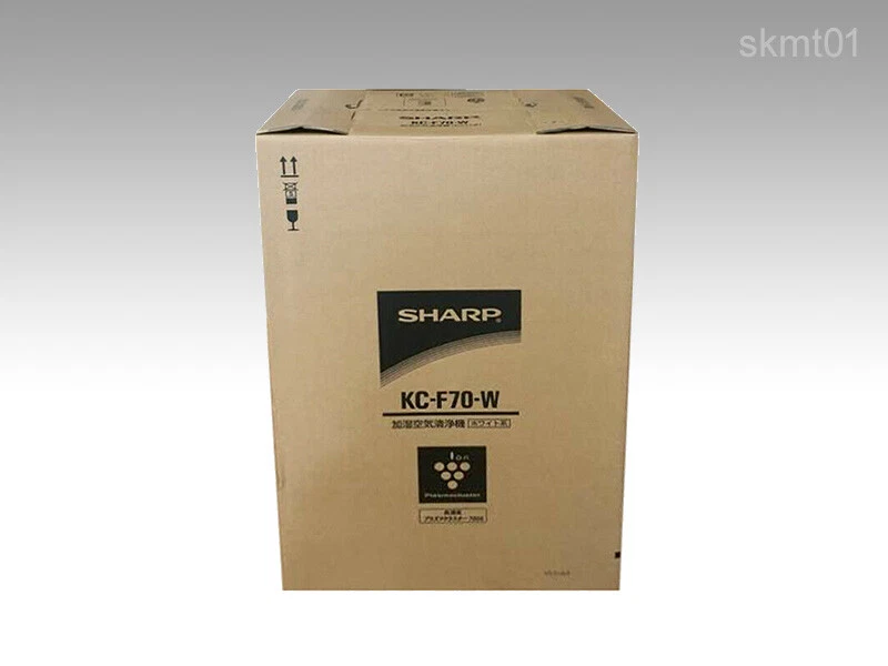 SHARP Humidified Air Cleaner Plasma Cluster KC-F70-W from Japan DHL Fast NEW