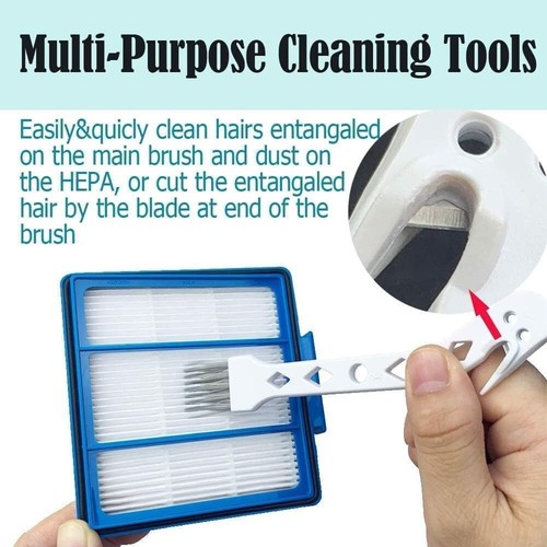 14 PCS Robot Vacuum Cleaner Replacement Parts Kit for Shark IQ R101AE(RV1001AE) - Bild 7 von 8