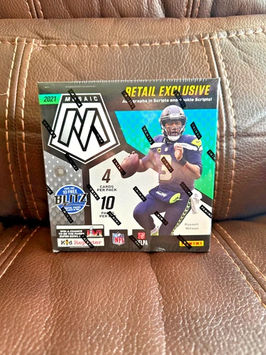 2021 Panini Mosaic NFL Football Mega Box - Factory Sealed - NEW IN HAND