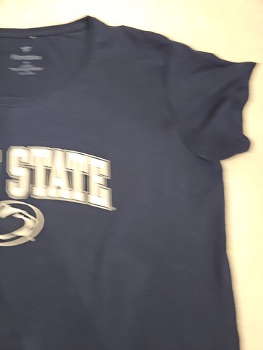 Fanatics Men's XXL T-Shirt Penn State University Logo Short Sleeve Blue - Picture 4 of 19