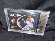 STARLIN CASTRO 2009 Blue Auto #/200 BGS 9.5/10 Certified RC Chicago Cubs Rookie