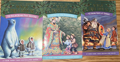 MAGIC TREE HOUSE BOOKS  # 12,14,and 15 Very Good! 3 Books 1998 Vintage