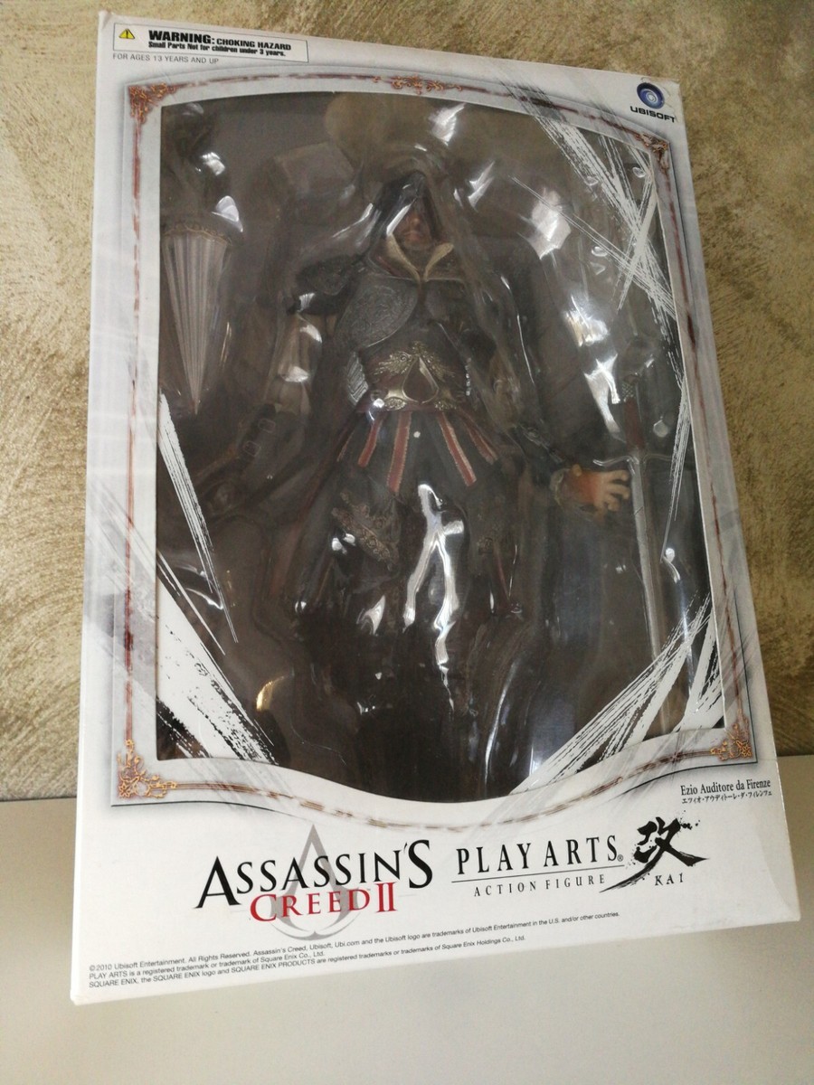 ASSASSINS CREED II Ezio Auditore フィギュア Ezio Auditore Assassin's Creed II Limited Master White