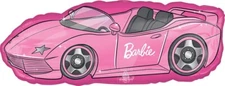 Barbie Roadster Car 37'' Anagram Balloon Birthday Party Decorations Supplies