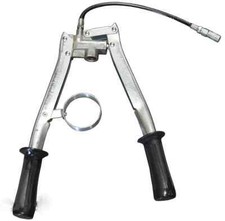 Twin Lever Type Grease Gun Screw Fits 500g Cartridge Tubes Double Handle Gun
