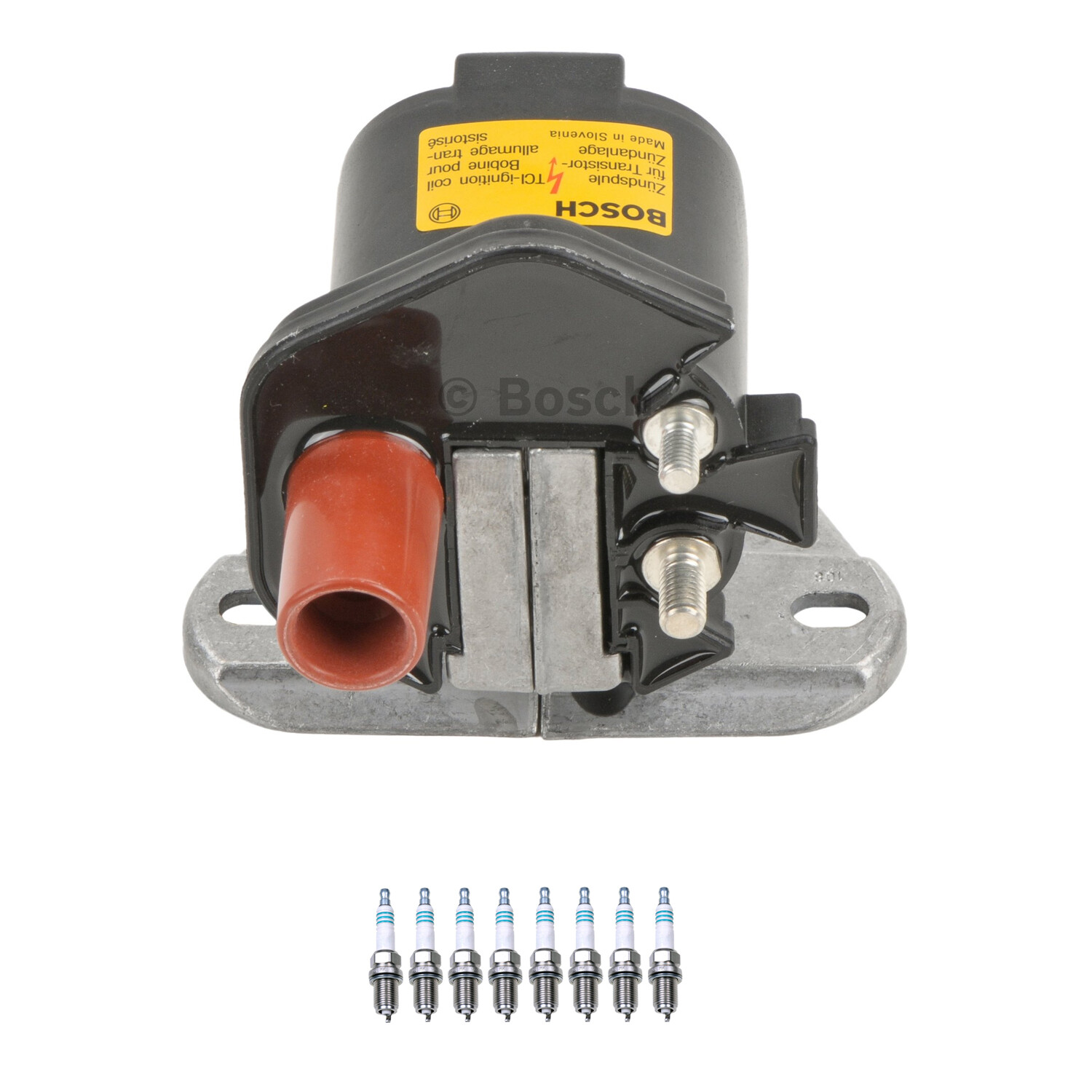 Bosch 2 Ignition Coil Denso 8 Iridium Power Spark Plug Kit For W129 500SL 5.0 V8