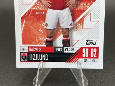TOPPS LIVING SET Road to Euro 2024 N 13 -Hojlund Rasmus - Danimarca EUR