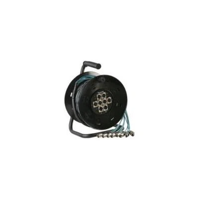 PLS00406 PULSE XLR Multicore, Tambour, 8Way 6/2 15M - Photo 1/2