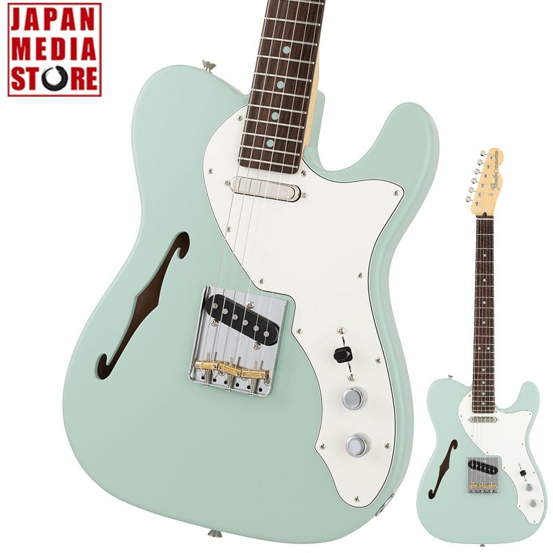 ギター Fender telecaster thinline Kusumi green Fender Made in Japan Limited Kusumi Color Telecaster
