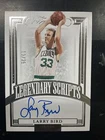 2021-22 Panini Flawless Larry Bird Legendary Scripts Auto /25 Autograph Celtics