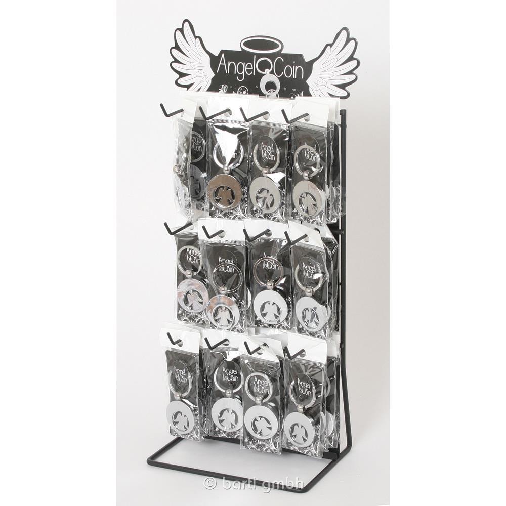 Thumbnail - Bartl Metall-schlüsselanhänger Engel (chip), Einkaufswagen-chip, Neu &