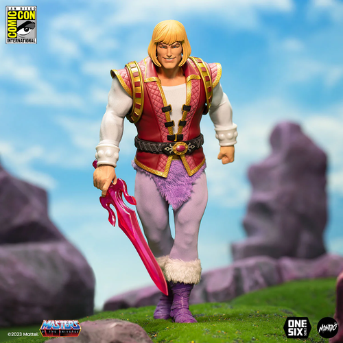 Mondo Masters of the Universe - Prince Adam 1/6 Scale SDCC Exclusive IN HAND - Picture 2 of 11