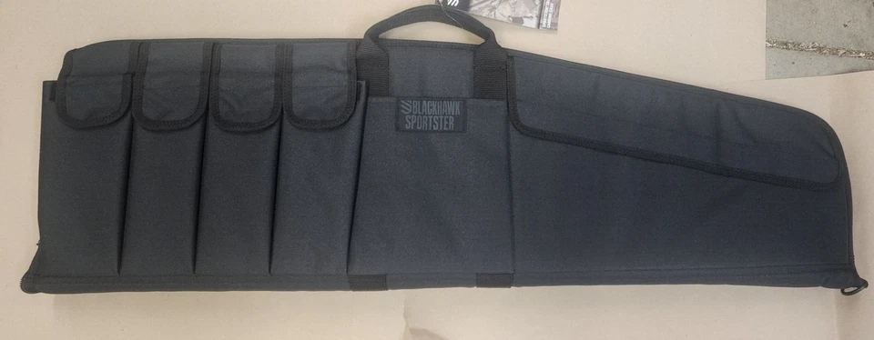 Чехол для спортивного тактического карабина BLACKHAWK 36 дюймов черный нейлон 74SG36BK НОВЫЙ - Изображение 4 из 4