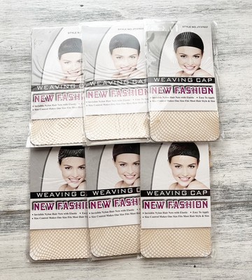 Lot Of 6 Weaving Caps For Wigs