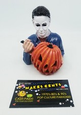 Michael Myers LED Light Up Ceramic Statue Spirit Halloween Exclusive Pumpkin