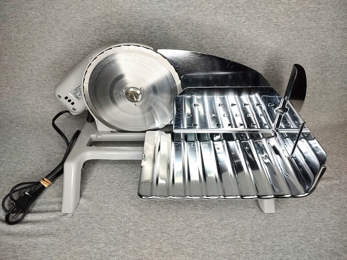 Vintage Rival Electric Food Slicer Model 1030 Stainless