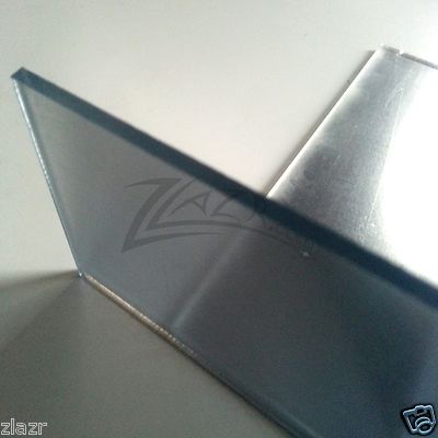TWO-WAY MIRROR 3''x6'' Acrylic Sheet See-Thru Plexiglass Surveillance Spy Security