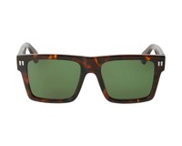 Off-White Sonnenbrille OERI109 Lawton 6055 Havanna Havana GrüN Mann Frau