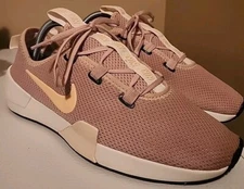 Nike Women’s Size 8.5 Ashin Modern Running Shoes Particle Beige/Crimson