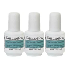 CND RescueRXx Daily Keratin Treatment 0.125 oz (3 Bottles)