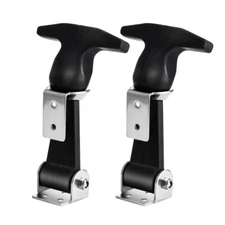 2PCS T Latches Rubber Cooler Draw Latches Rubber Latches T Cooler Latches