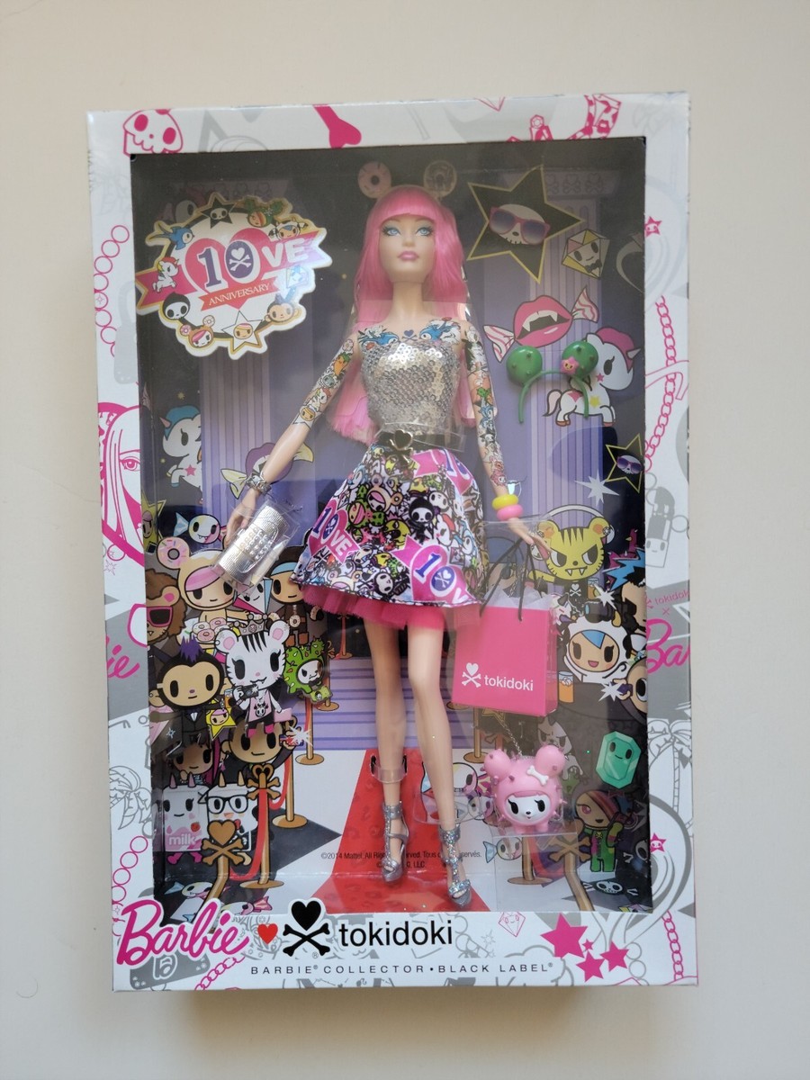 Barbie - Barbie tokidoki コラボBLACK LABEL Tokidoki Barbie Black Label 2015 - Walmart.com