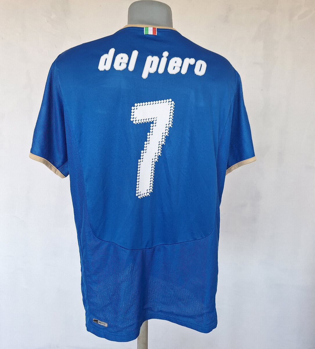 Puma イタリア代表 del piero 7 2008 FIGC ITALIA PUMA XL DEL PIERO 7 ITALY JERSEY Azzurri