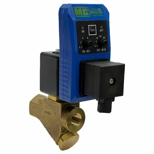 DVBS25, 1/4" Timer Abfluss 115 Volt 230 psi mit eingebautem Sieb - Bild 1 von 1
