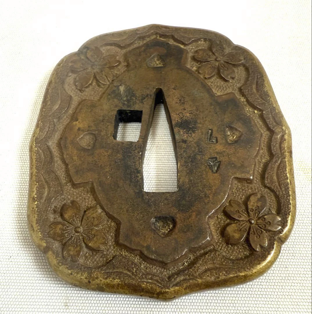 古董原始1900-1940 年日本刀镡| eBay