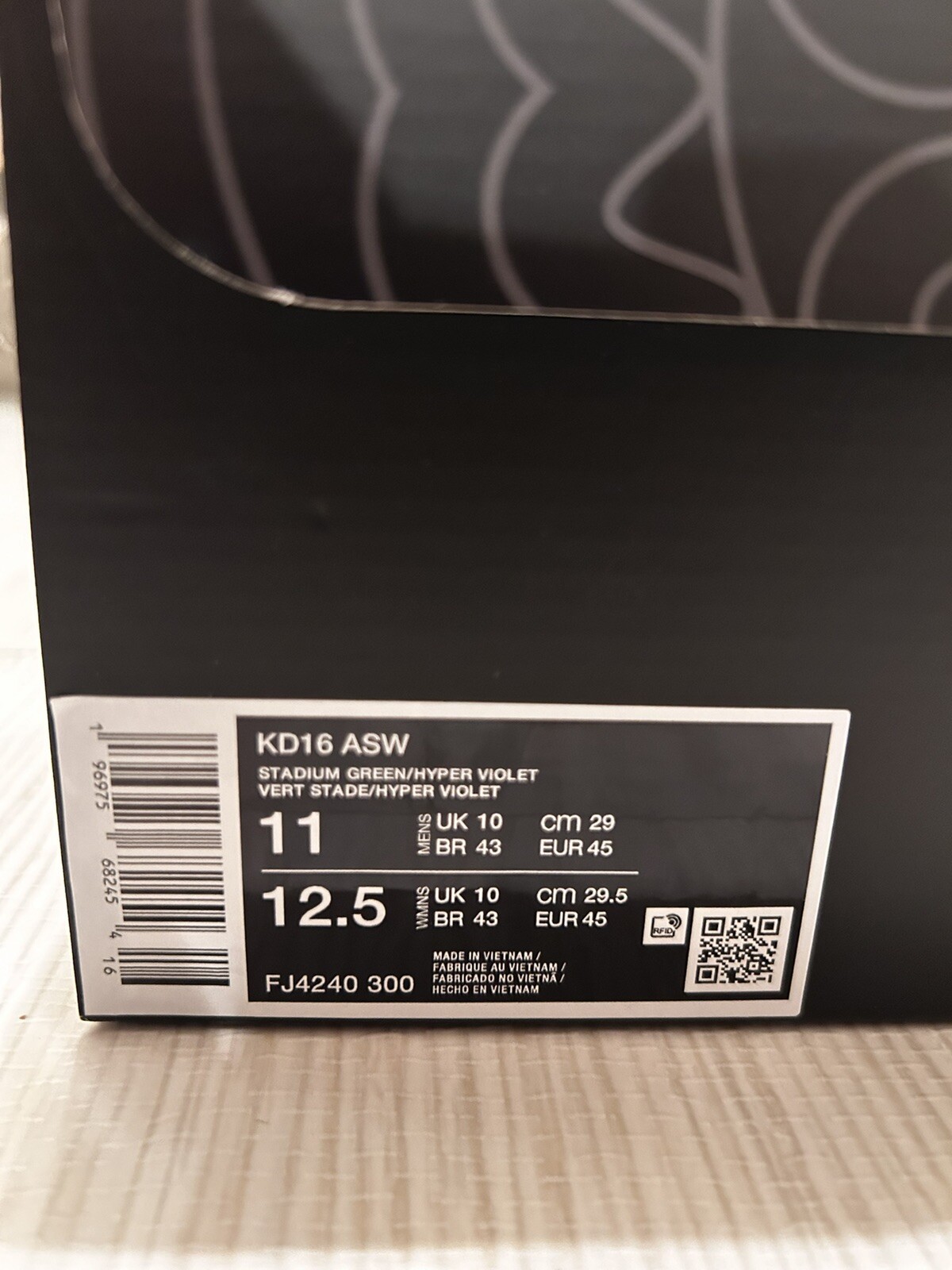 Kd 16 &ldquo;All Star&rdquo; ASW- Size 11 Basketball Shoes