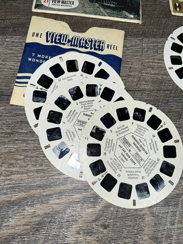 Sawyer View Master Reels Lot ( Durango-silverton Railroad & Car & carriage ) - Picture 5 of 5
