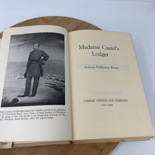 Madame Castel's Lodger by Frances Parkinson Keyes 1962 HC DJ - Picture 4 of 12