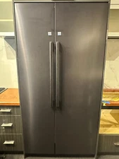 Dacor Contemporary 48" Side-by-Side Column Refrigerator & Freezer Set