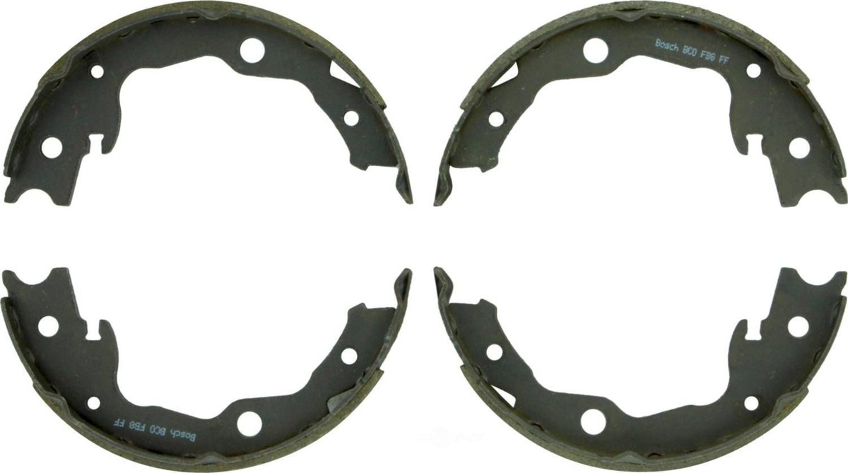 BOSCH BS939 Blue Parking Brake Shoe Set – Fits Mercedes CL65 AMG, S600, S65 AMG