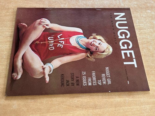 2 Magazines NUGGET THE MAN'S WORLD August 1959 & 1960 PINUP cheesecake - Picture 11 of 22