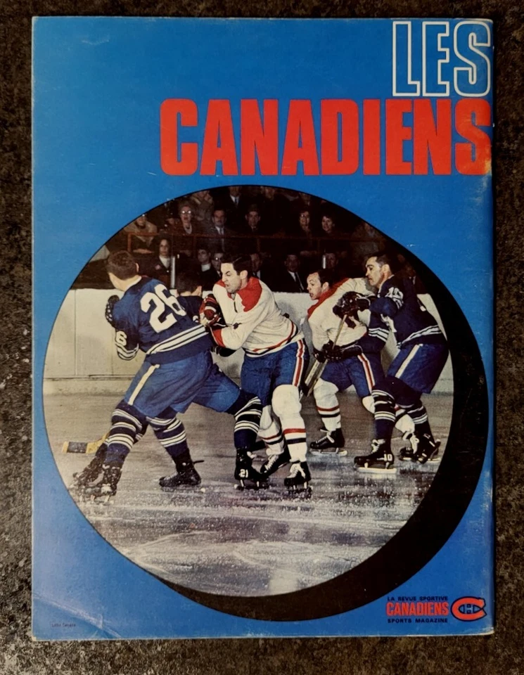 1969 70 Montreal Forum Le Revue Yearbook Magazine Montreal Canadiens  - Image 2 of 2