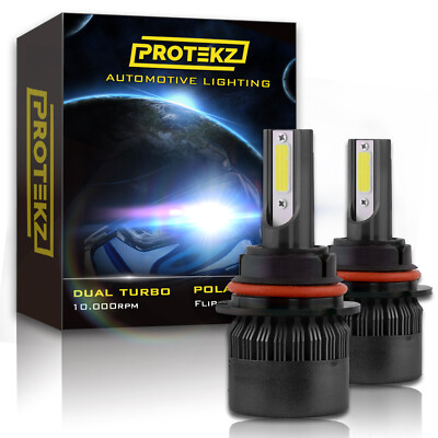 Protekz 6K LED HID Headlight Conversion kit H4 9003 6000K 2006-2013 Isuzu NPR-HD