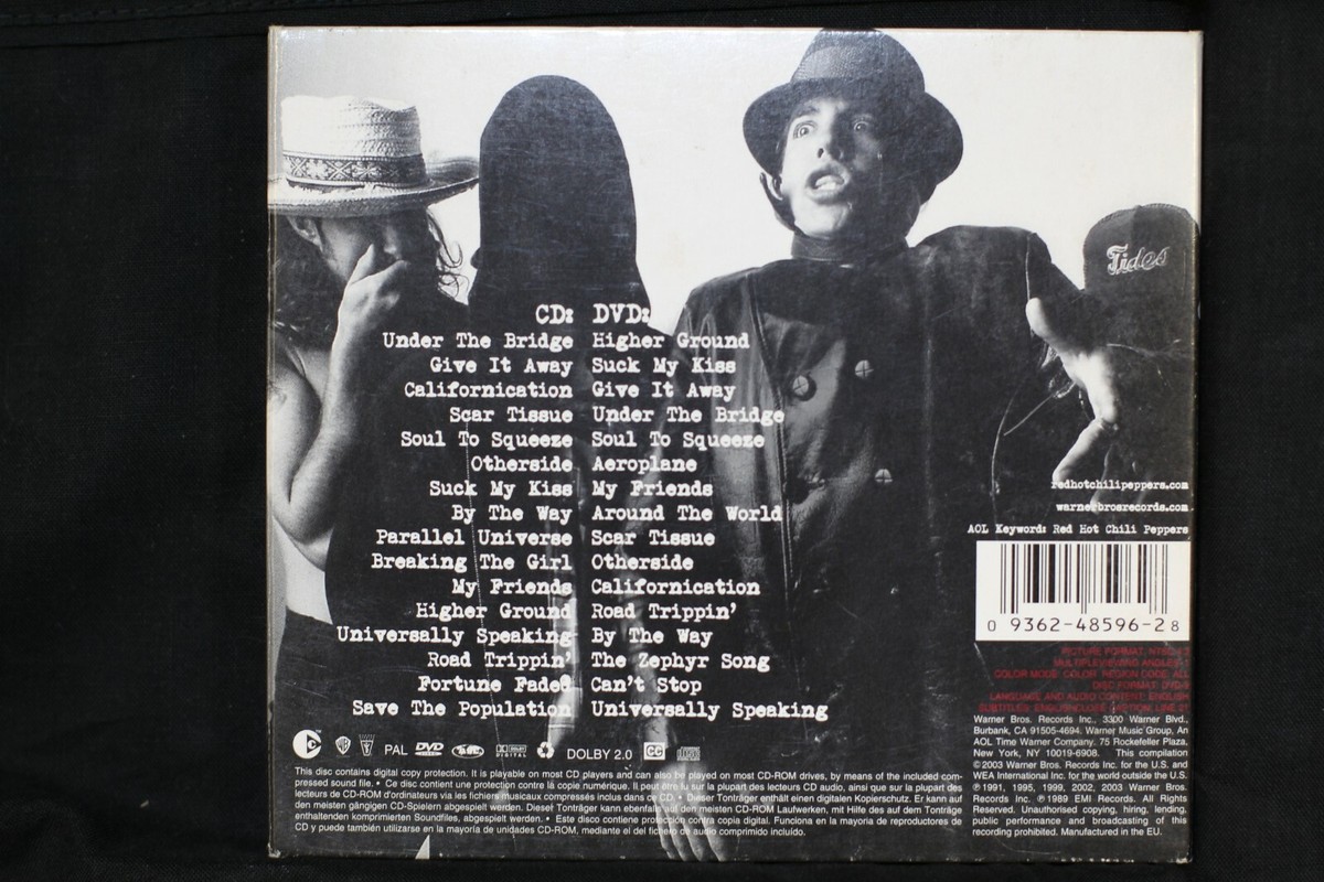 Red Hot Chili Peppers ‎– Greatest Hits And Videos - CD + DVD (C814