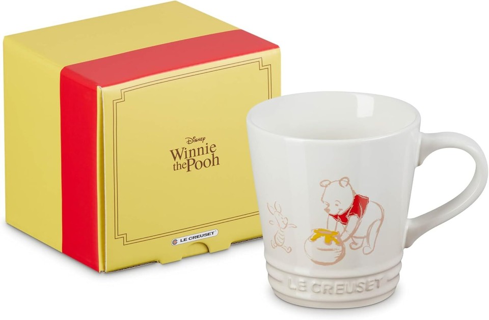 Le Creuset Disney Winnie the Pooh cartoon Mug 330ml stoneware Microwave
