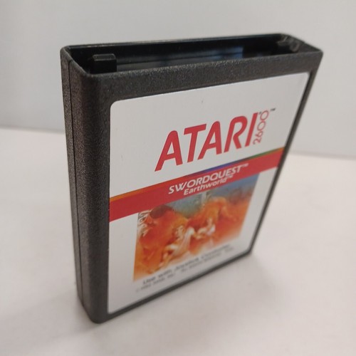 SWORDQUEST EARTHWORLD for ATARI 2600 CARTRIDGE in BOX 1982 - Picture 2 of 7