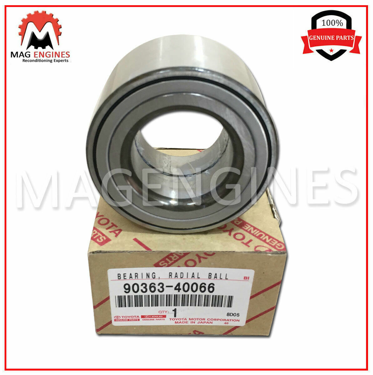 90363-40066 GENUINE OEM FRONT SUSPENSION BEARING 9036340066