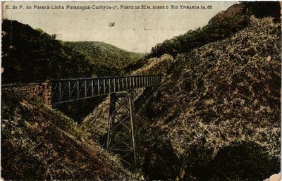 CPA E. de F. do PARANA-Linha PARANAgua Curityba BRASILIEN (621648)