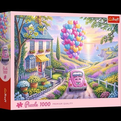 Puzzle Trefl 1000 Teile Premium Qualität Romantische Fahrt